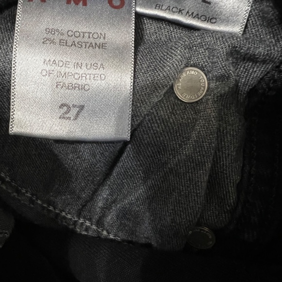 AMO "Kate"distressed black jeans - Picture 10 of 11